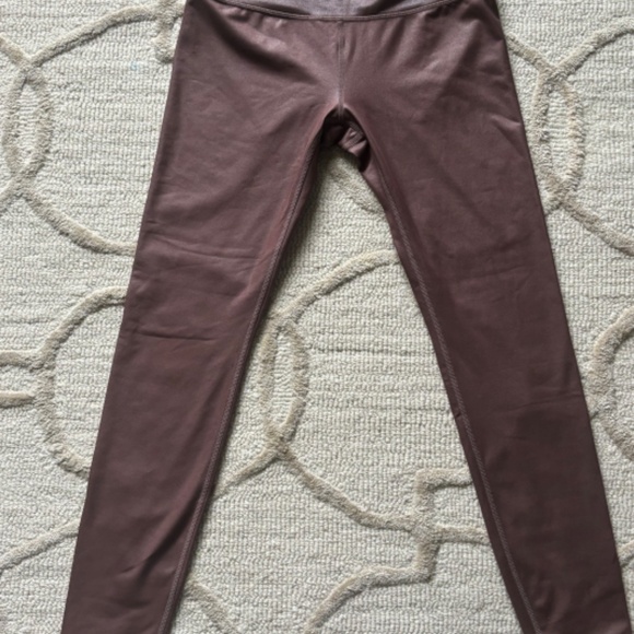 Athleta Cinnamon Mauve Elation Shimmer Tight In Powervita-S - Picture 14 of 15